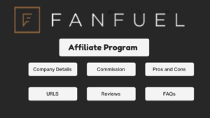 Create a FanFuel Affiliate Account
