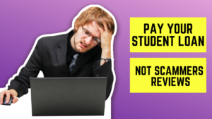 Pay your student loans not scammers